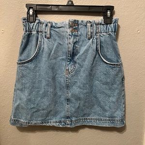 Top shop size 6 denim skirt